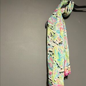 Source Unknown Multicolor Paisley Scarf